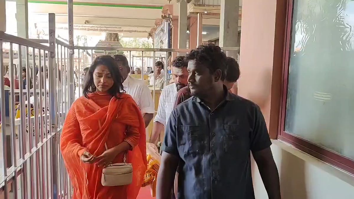 பழநி முருகன் கோயிலில் நடிகை அமலா பால் சிறப்பு தரிசனம்! Album
