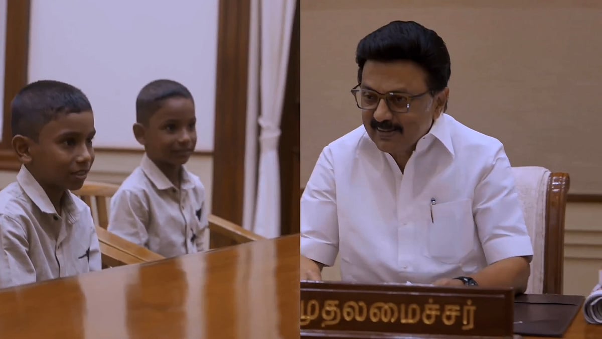 "நிறைய பேர் ரீல்ஸ் போடுறாங்க, ஏன் உங்களை கூப்பிட்டேன் தெரியுமா?- சிறுவர்களை பாராட்டிய ஸ்டாலின்