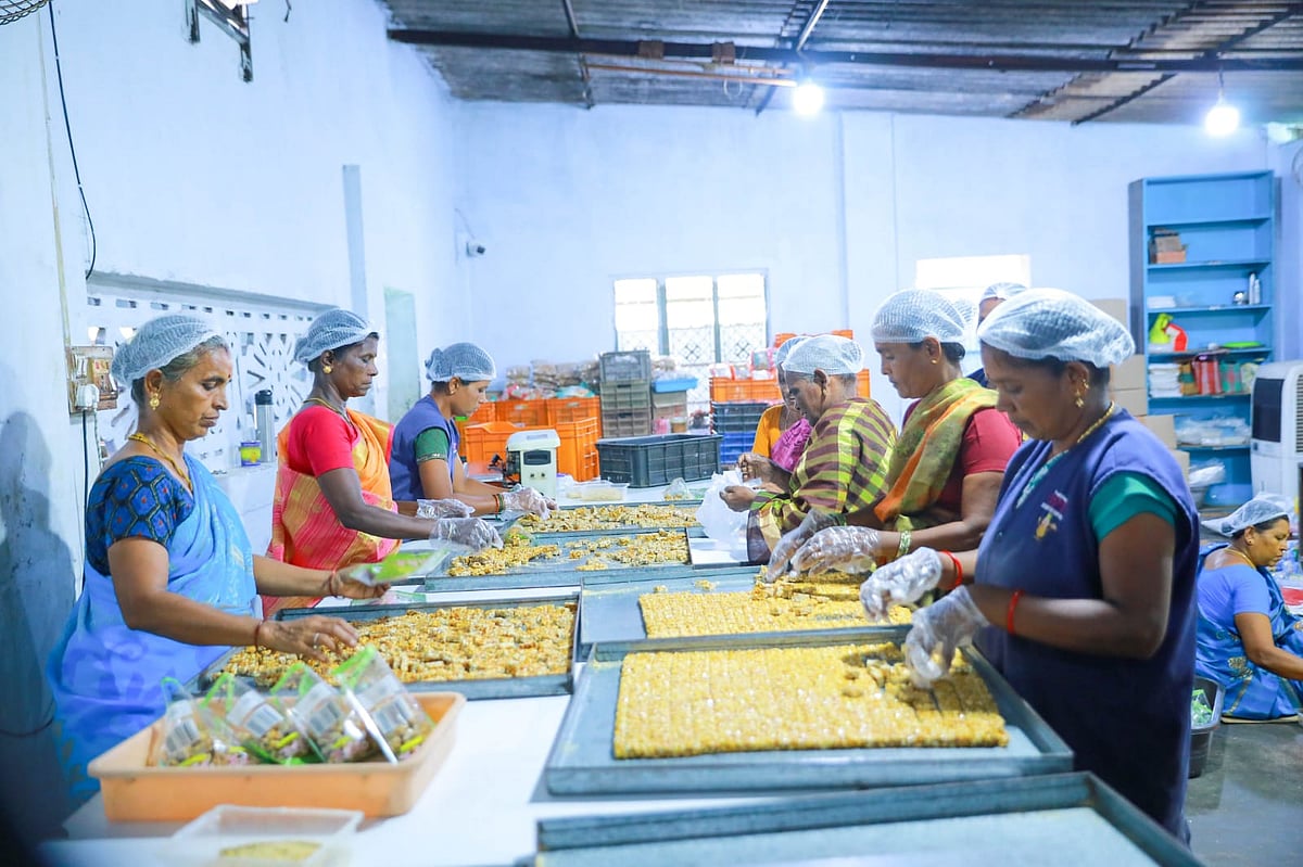 கடலை மிட்டாய் உற்பத்தி