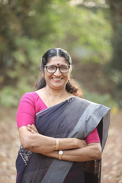 தளிப்பறம்பு தொகுதி சி.பி.எம் வேட்பாளர் பி.கே.சியாமளா