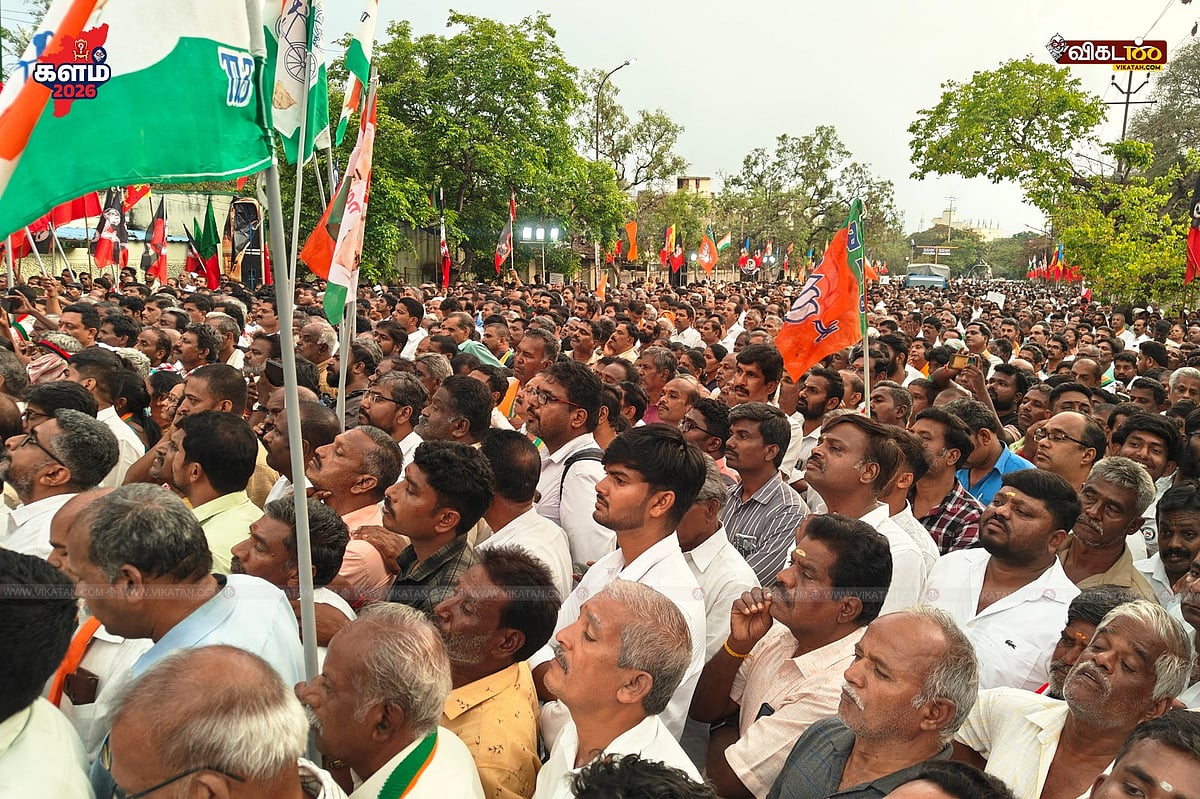 டிராபிக்கில்-சிக்கிய-அண்ணாமலை;-உளறி-கொட்டிய-அதிமுக-நிர்வாகிகள்..-கோவை-தே.ஜ.கூ-ஆர்ப்பாட்ட-ரிப்போர்ட்!