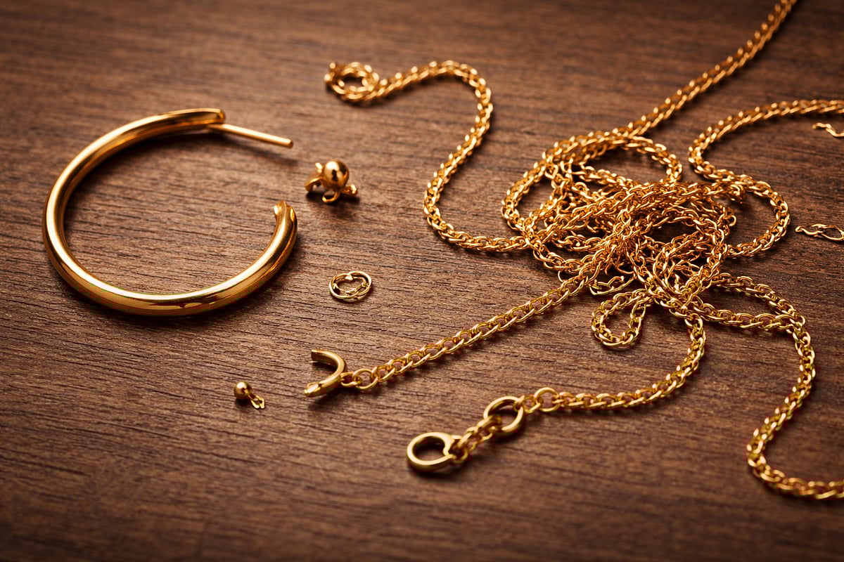 உடைந்த, அறுந்த நகைகள்