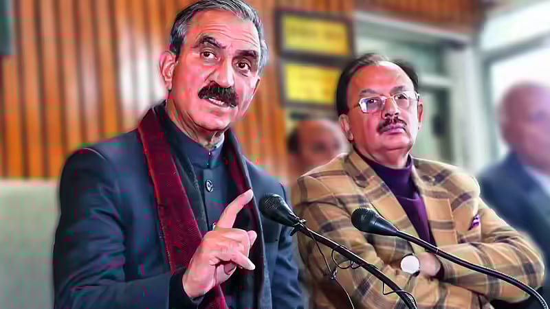 ஹிமாச்சல்:-6-மாதங்களுக்கு-முதல்வர்,-எம்.எல்.ஏ,-அதிகாரிகள்-சம்பளத்தின்
ஒருபகுதி-நிறுத்திவைப்பு!--ஏன்?