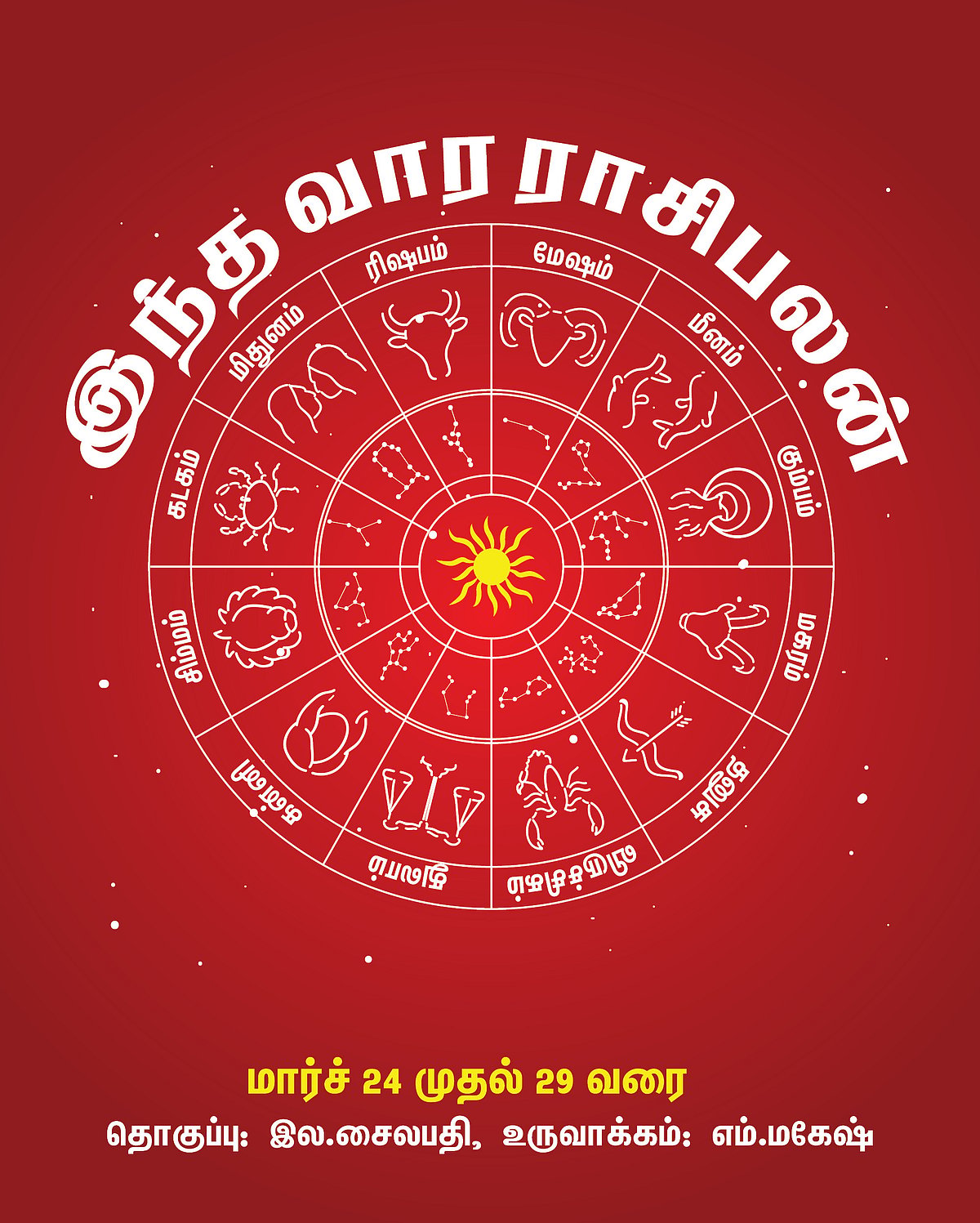 இந்த வார ராசிபலன் மார்ச் 24 முதல் 29 வரை #VikatanPhotoCards