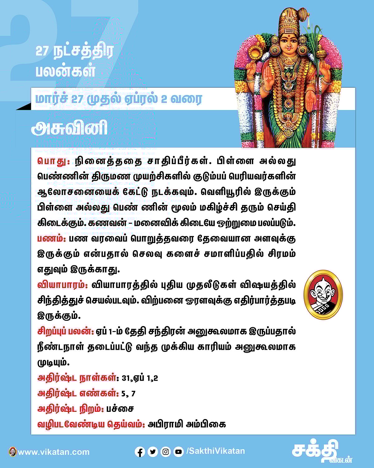 நட்சத்திரப்-பலன்கள்-:-மார்ச்-27-முதல்-ஏப்ரல்-2-வரை-#Vikatan-PhotoCards