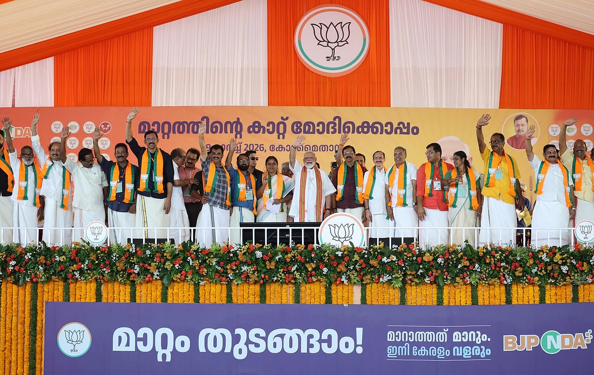 கேரளத்தில் பி.ஜே.பி-தான் ஏ டீம்; மோடியின் உத்தரவாதம்! - பாலக்காட்டில் பிரதமர் மோடி பேசியது என்ன?