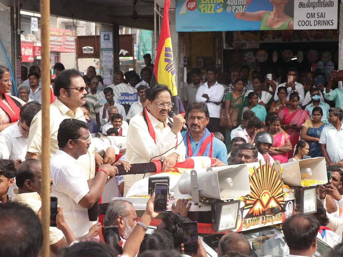 தேர்தல்-விதிமீறல்:-திமுக-பொதுச்செயலாளர்-துரைமுருகன்-உட்பட-8-பேர்-மீது-வழக்கு-பதிவு!