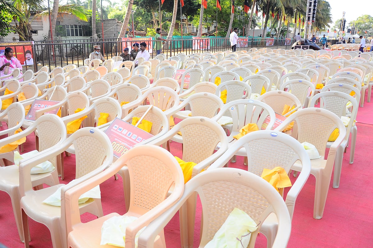 ஈரோடு: முதல்வர் ஸ்டாலின் திமுக கூட்டணி வேட்பாளரை ஆதரித்து பிரசாரம் | Photo Album