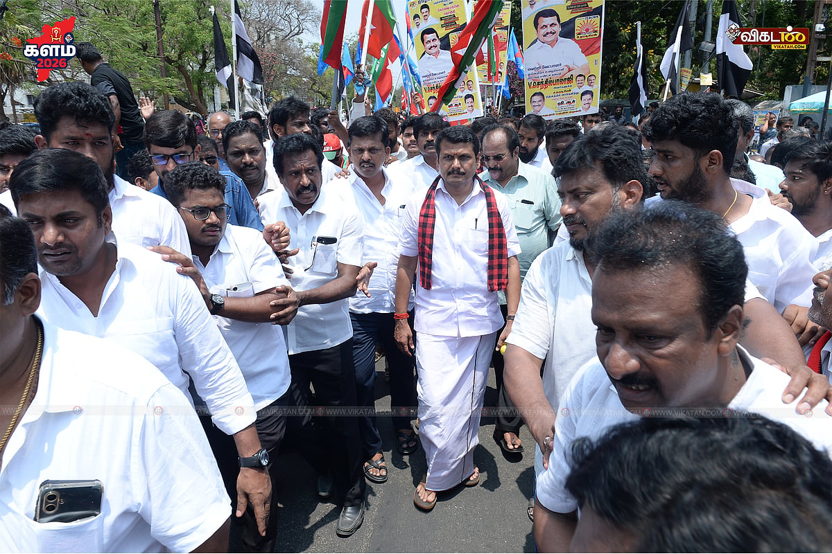கோவை தெற்கு:  அம்மன் அர்ஜுனன், செந்தில் பாலாஜி, தம்பி அசோக் குமார் வேட்புமனு - NOMINATION CLICKS!
