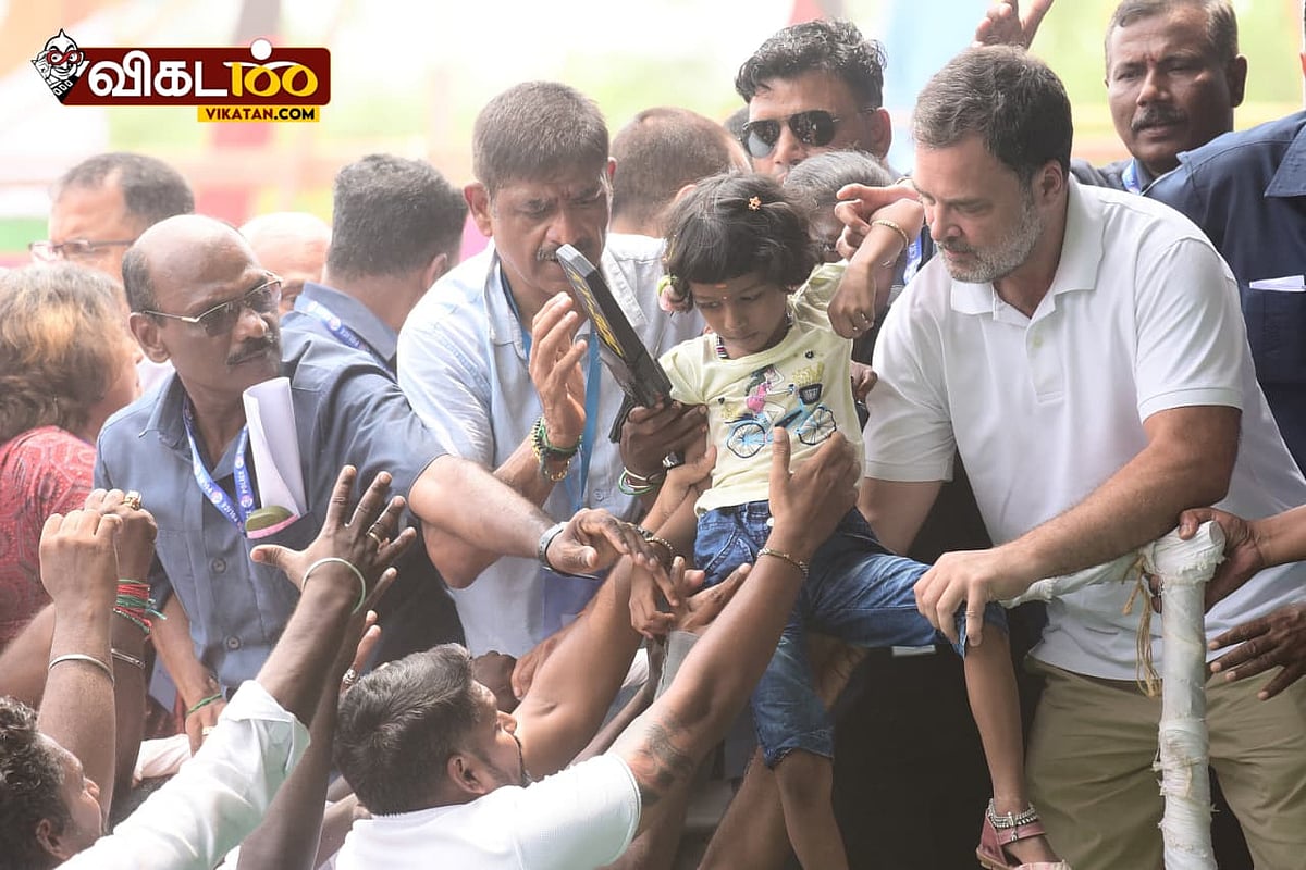 `30% கமிஷன்... கடவுள் சொத்திலும் கொள்ளை!’ - புதுச்சேரி என்.டி.ஏ அரசை விளாசிய ராகுல் காந்தி