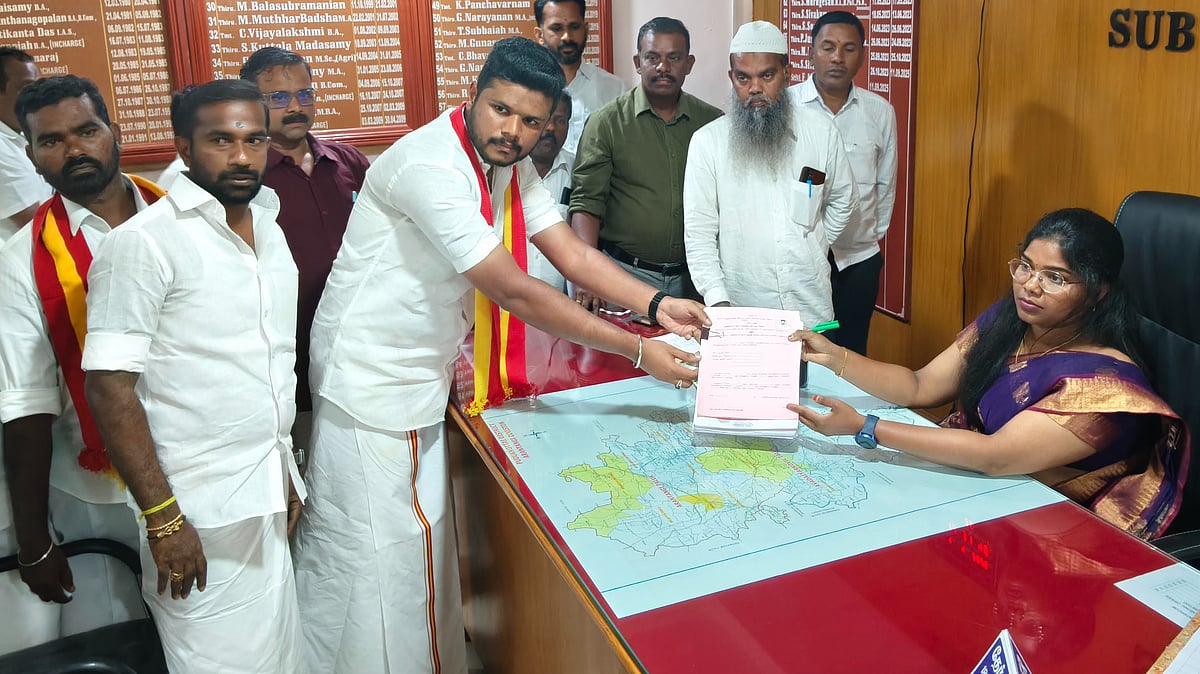 தவெக வேட்பாளருக்கு ஆதரவாக திமுக நிர்வாகி; திருநாவுக்கரசர் மகனுக்கு நெருக்கடி? - அதிரும் அறந்தாங்கி!
