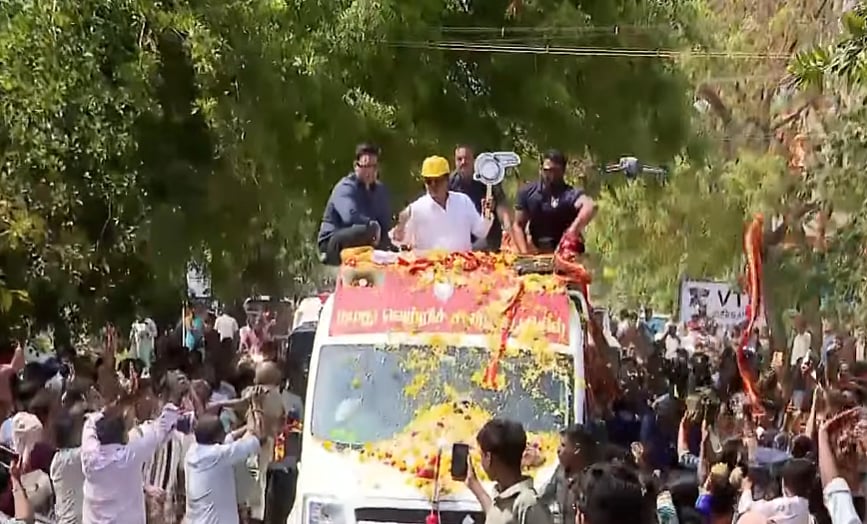 தவெக விஜய் காரைக்குடி