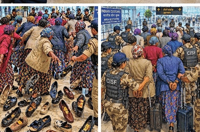 கை,-கால்களில்-மறைத்து-29-கிலோ-தங்கத்தை-கடத்தி-வந்த-26-கென்ய-பெண்கள்---மும்பை-விமான-நிலையத்தில்-கைது