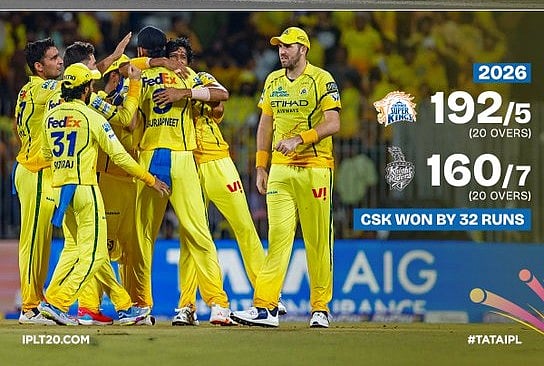 CSK vs KKR: முதலில் 210, 220 ரன்கள் எடுக்க நினைத்தோம்; ஆனால் - வெற்றி குறித்து கேப்டன் ருதுராஜ்