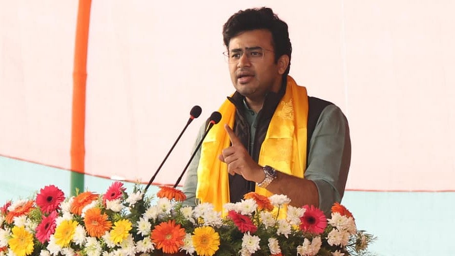 தெலங்கானா-Vs-பாகிஸ்தான்?---பாஜக-எம்.பி-தேஜஸ்வி-சூர்யாவின்-பேச்சால்-பரபரப்பு!