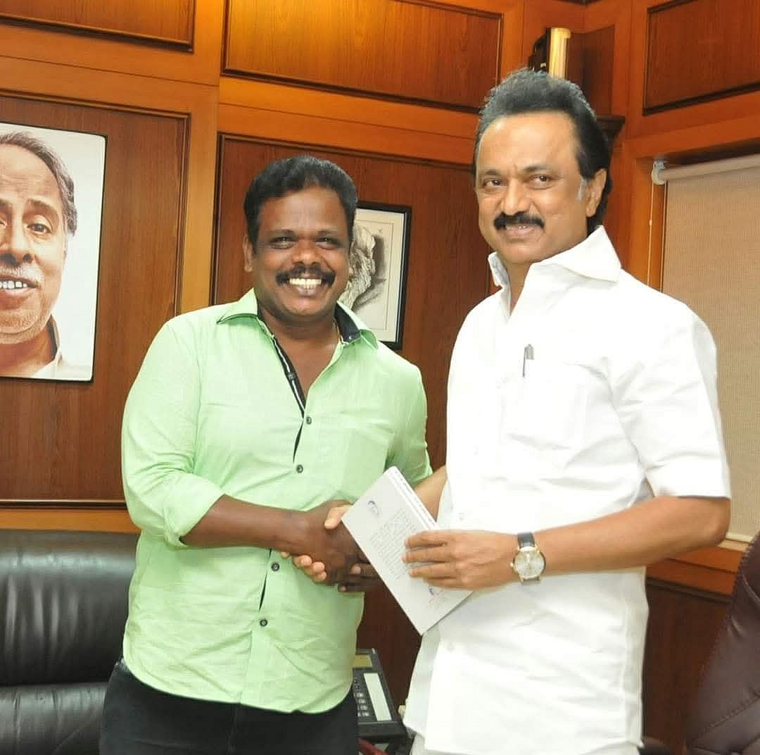 என் சொந்தக் காசு 500 ரூபா போச்சு - திமுக தேர்தல் விளம்பரத்தில் நடித்தது குறித்து டெலிபோன் ராஜ்