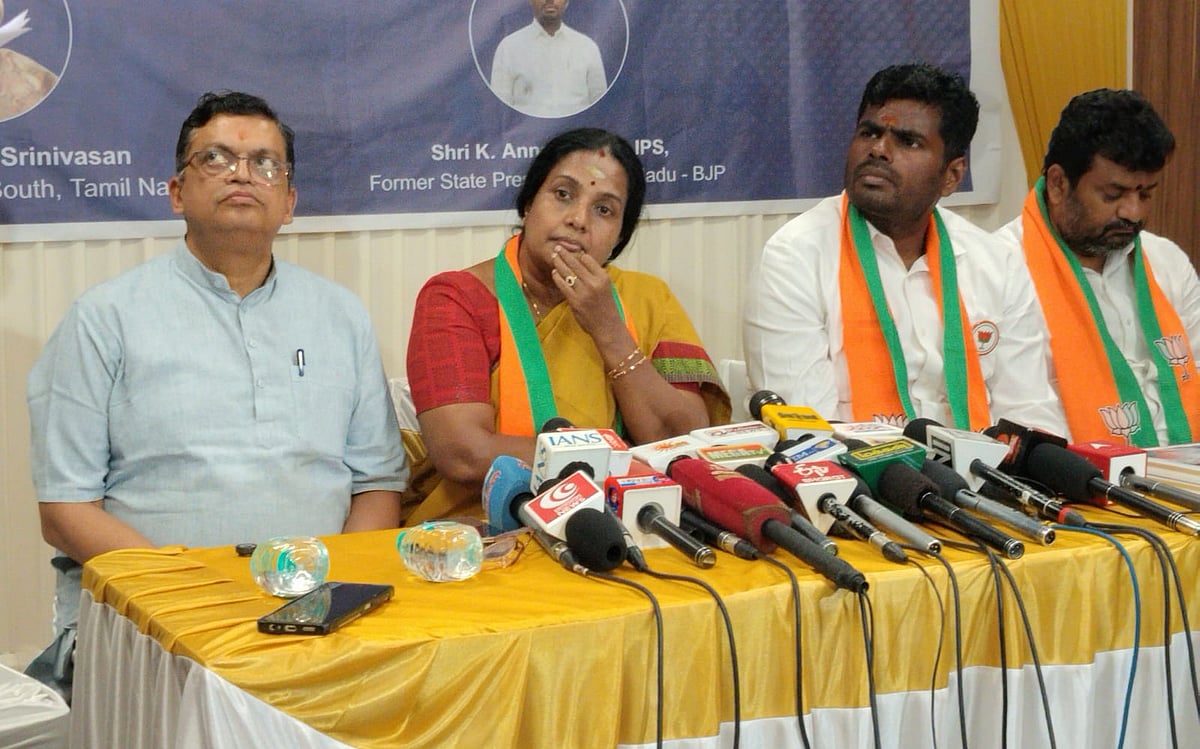 அண்ணாமலை, வானதி சீனிவாசன்