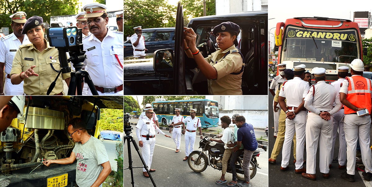 விதிமுறையை-மீறிய-வாகனங்களுக்கு-பல-லட்சம்-அபராதம்---புதுச்சேரி-போக்குவரத்து-போலீசார்-அதிரடி!