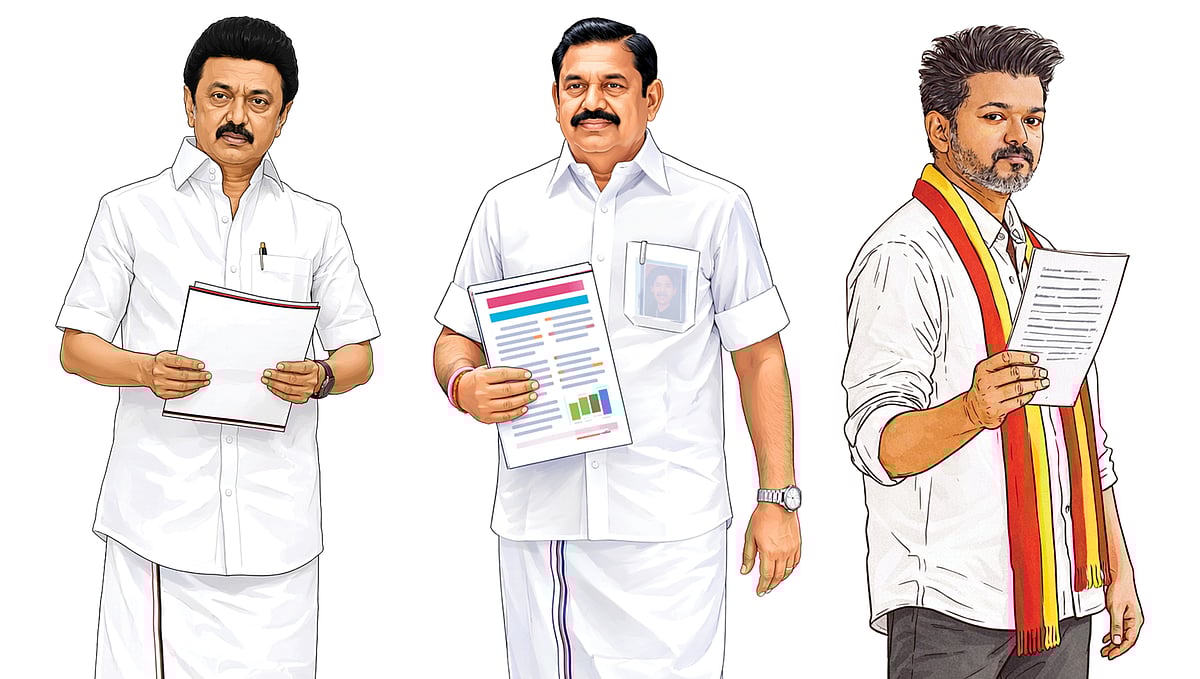 தமிழகத்-தேர்தல்-களம்:-எடப்பாடியில்-வாக்குப்பதிவு-சாதனை;-ஸ்டாலின்,-விஜய்,-சீமான்-தொகுதிகளின்-நிலவரம்?