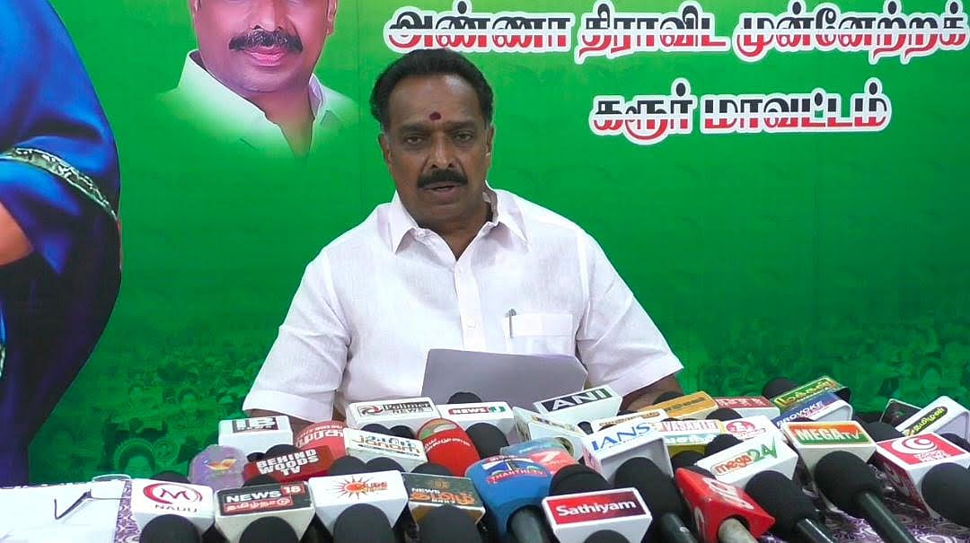 ``எடப்பாடியாரே, நீங்கள் எடுத்த அந்த தன்னிச்சையான முடிவு... விடைபெறுகிறேன்! - எம்.ஆர்.விஜயபாஸ்கர்