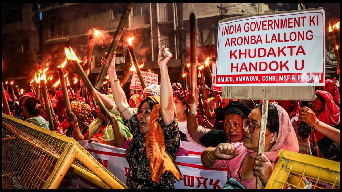 மணிப்பூர் போராட்டம்