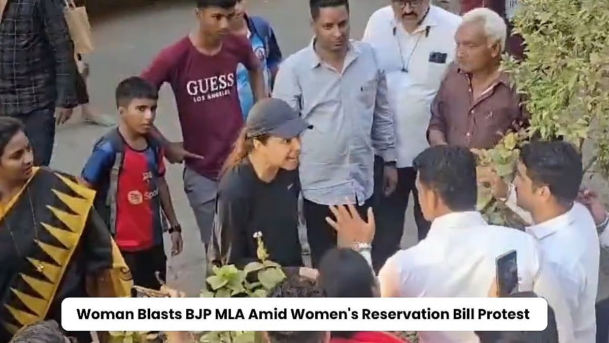 அமைச்சர் கிரீஷ் மகாஜனிடம் வாக்குவாதம்