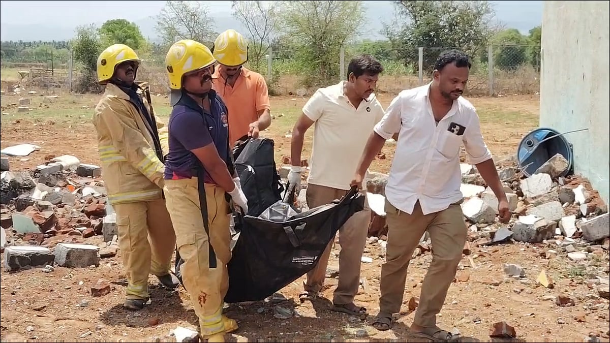 தேனி பட்டாசு ஆலை வெடிவிபத்து