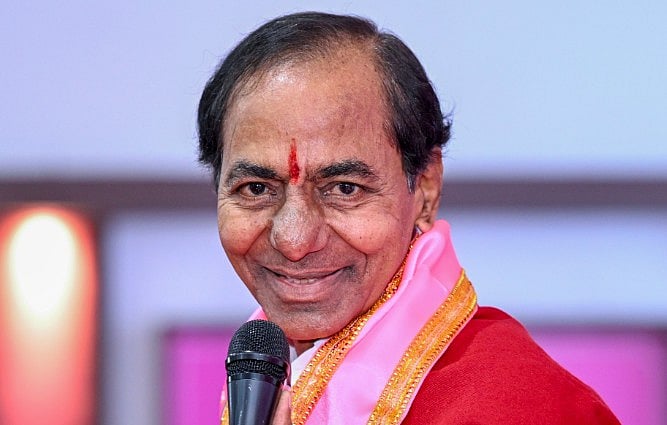 கே.சி.ஆர் - தெலங்கானா