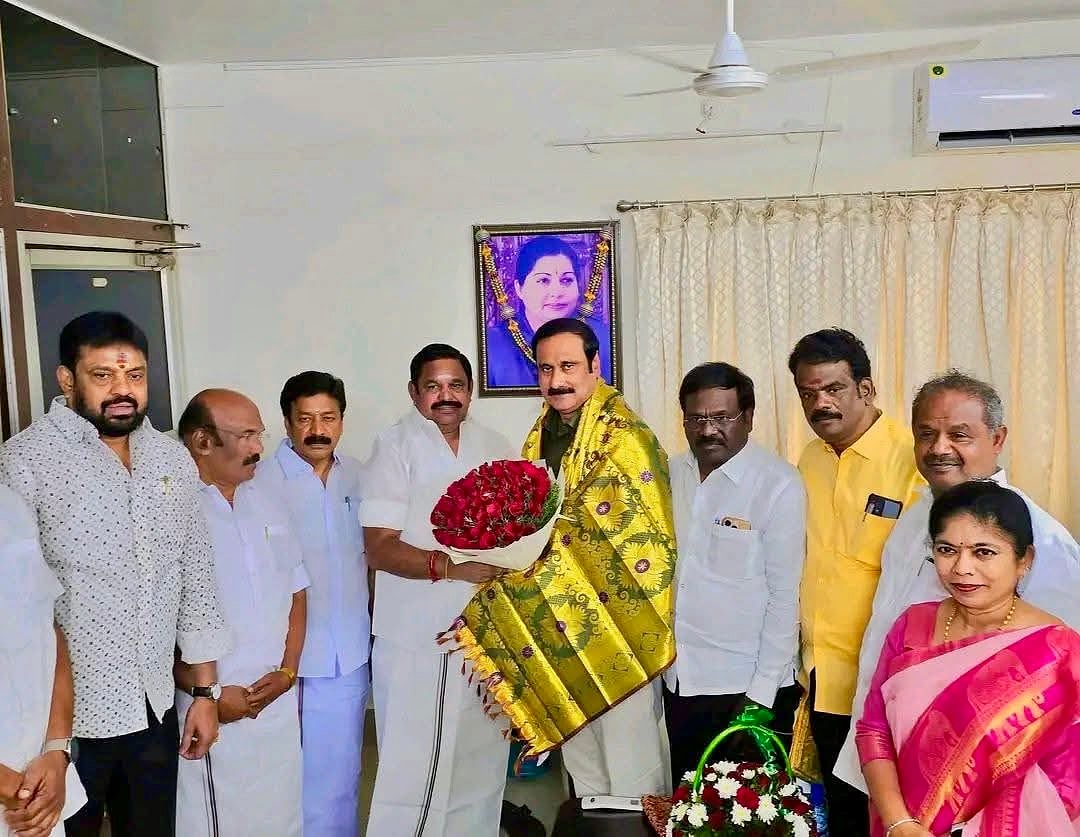 எடப்பாடி பழனிசாமி, அன்புமணி உடன் கே.பாலு