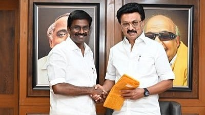 ஐ. பரந்தாமன் - ஸ்டாலின் 