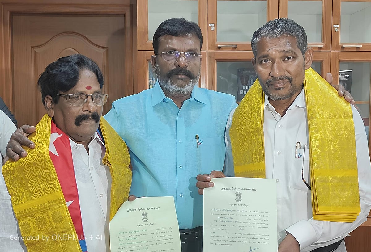 ஜோதிமணி - திருமாவளவன் - வன்னி அரசு
