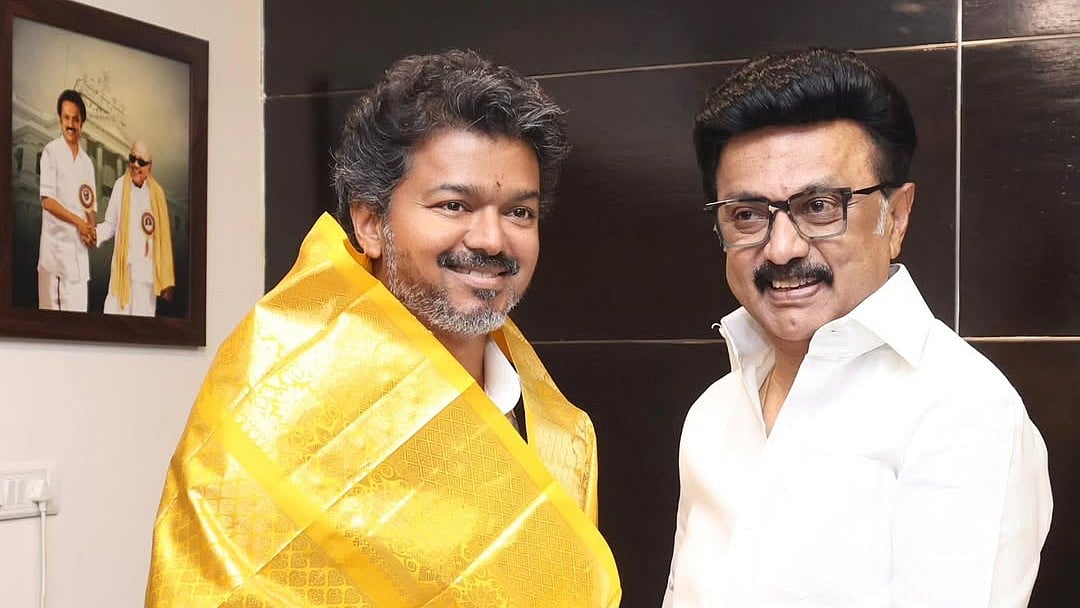 TVK: ஸ்டாலின் முதல் சீமான் வரை - அரசியல் தலைவர்களை நேரில் சந்தித்த முதல்வர் விஜய் |Photo Album