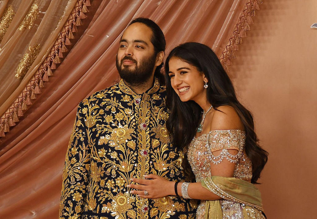 anand ambani with wife