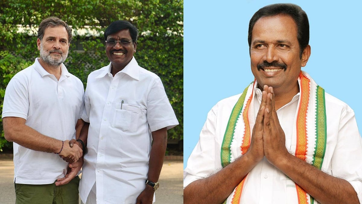 ராகுல் காந்தி - மேலூர் விஸ்வநாதன் - கிள்ளியூர் ராஜேஷ் குமார்