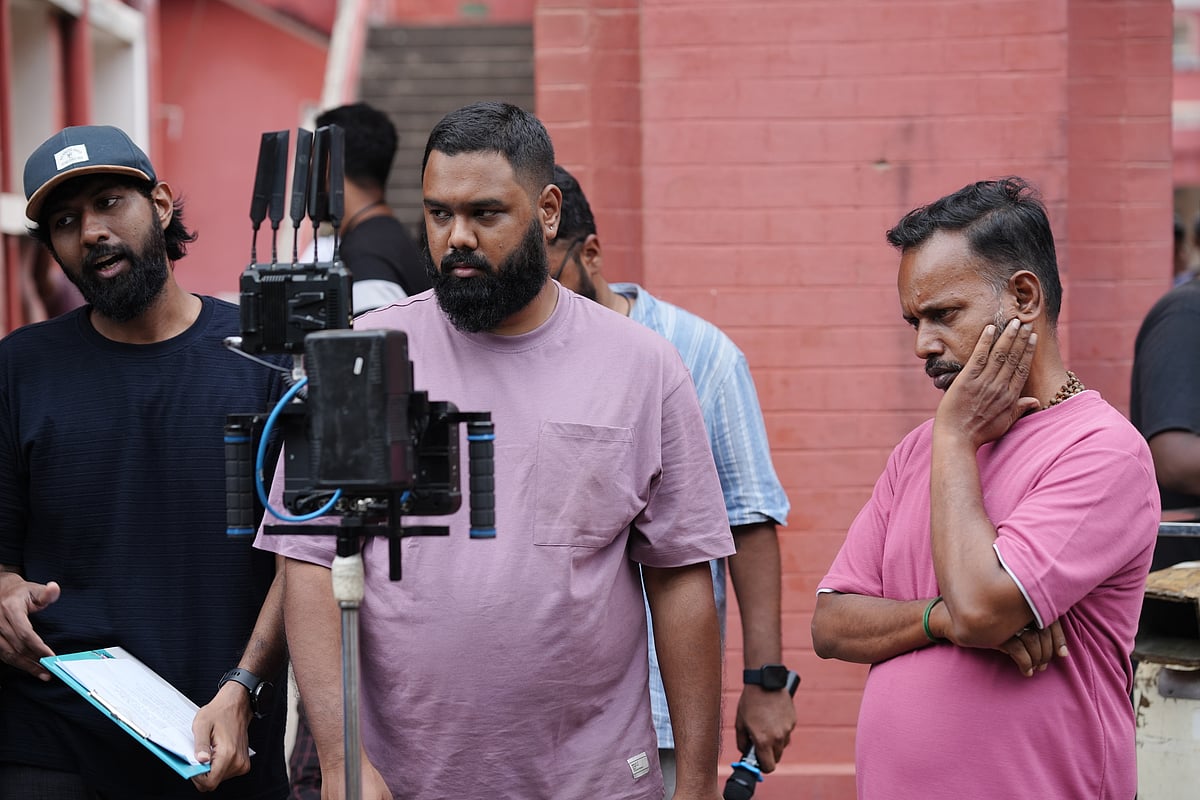NJ Saravanan - Karuppu BTS