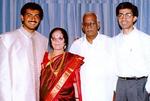 Ajith Family Photo