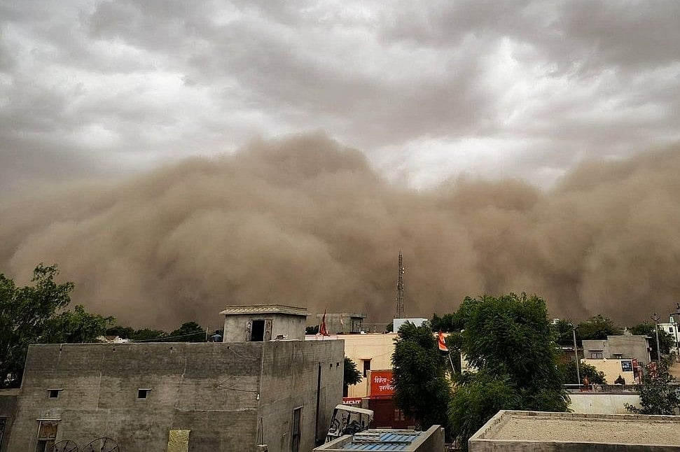 Dust Storm in Rajasthan
