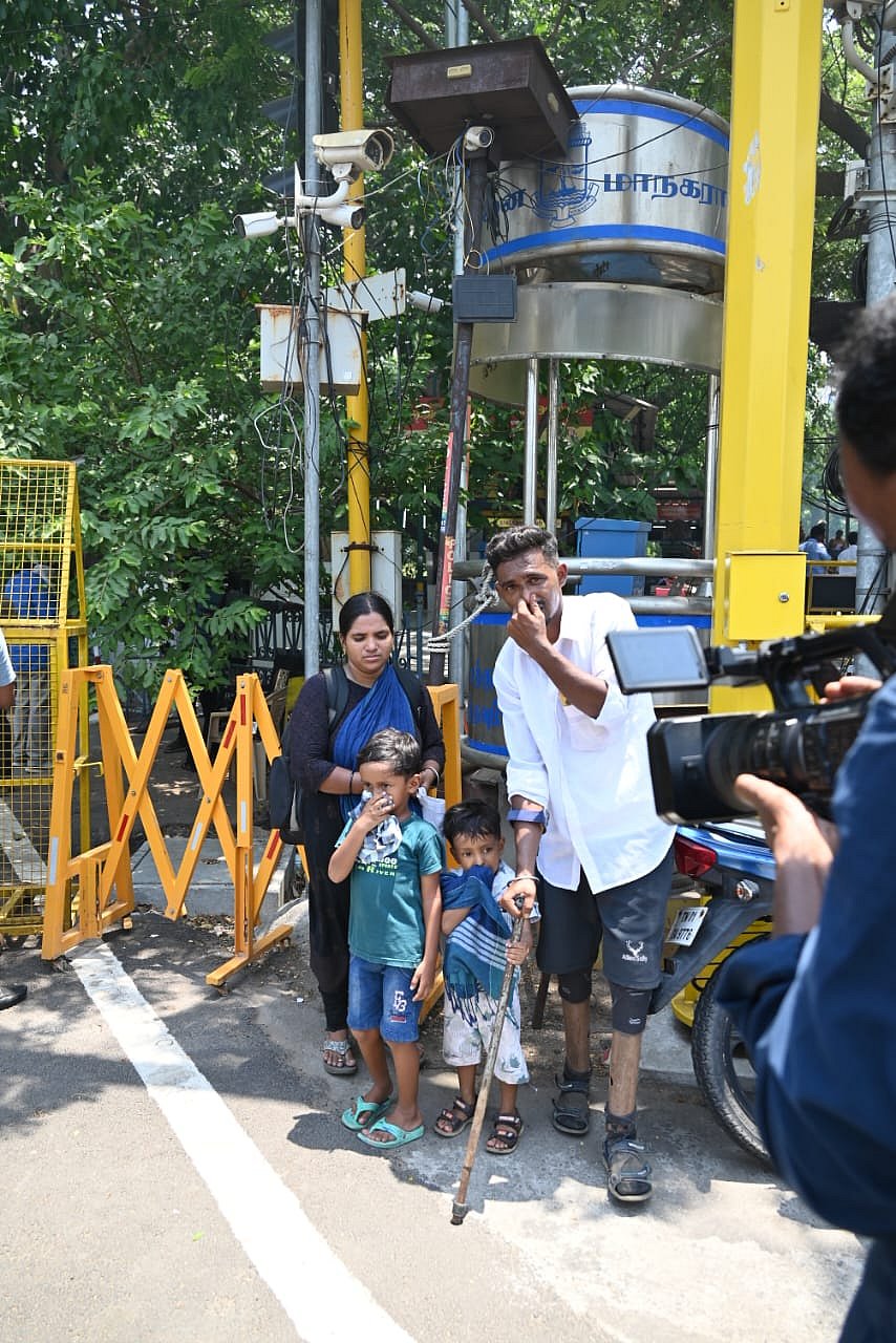 தலைமைச் செயலகம் - புகைமூட்டம்