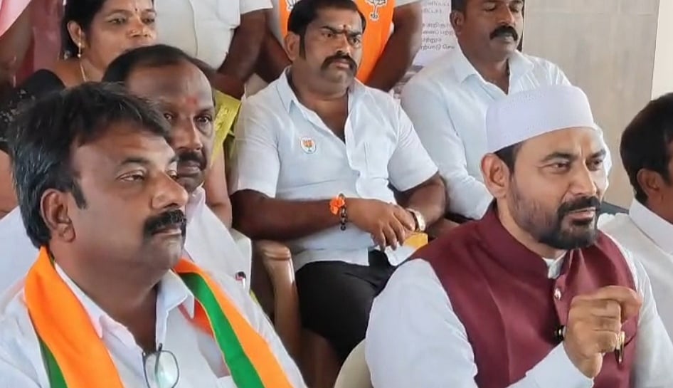 கிருஷ்ணகிரி பாஜக கூட்டத்தில்
