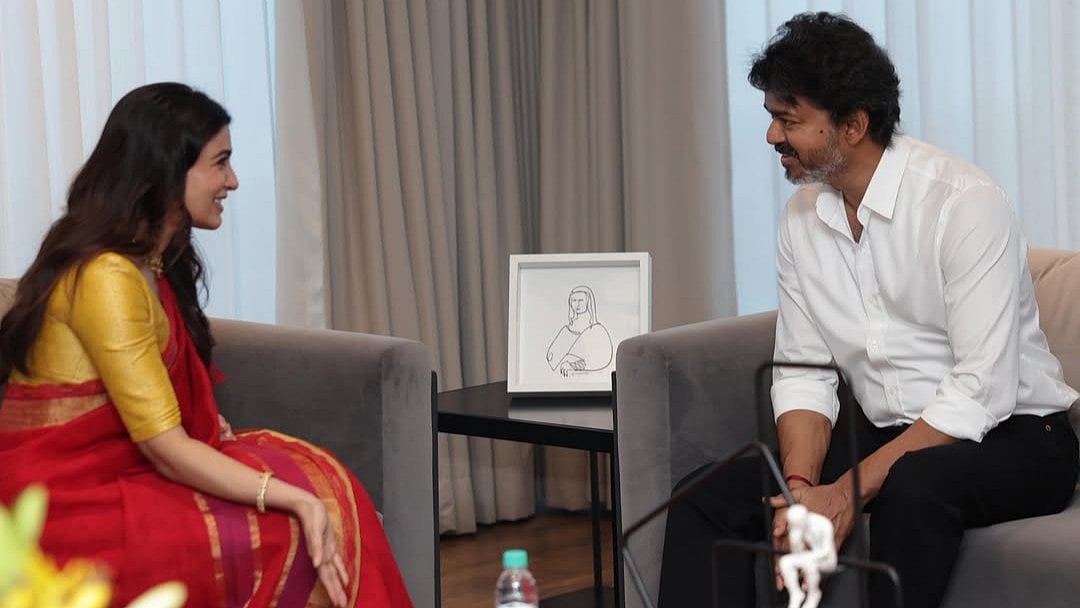 `விஜய் சார், இதைவிட பெரிய ஏதோ ஒன்றிற்காகவே உருவாக்கப்பட்டவர் என்று... - முதல்வரைச் சந்தித்த சமந்தா