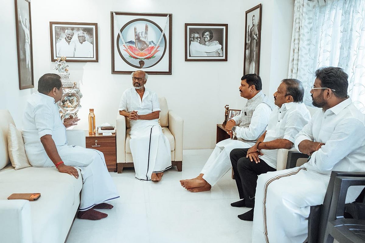 நயினார் நகேந்திரன்- ரஜினி சந்திப்பு
