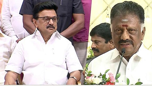 மு.க ஸ்டாலின் - ஓ. பன்னீர்செல்வம் 
