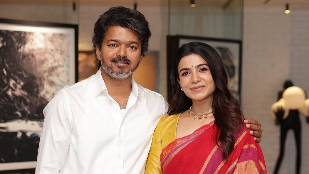 முதல்வர் விஜய் - நடிகை சமந்தா
