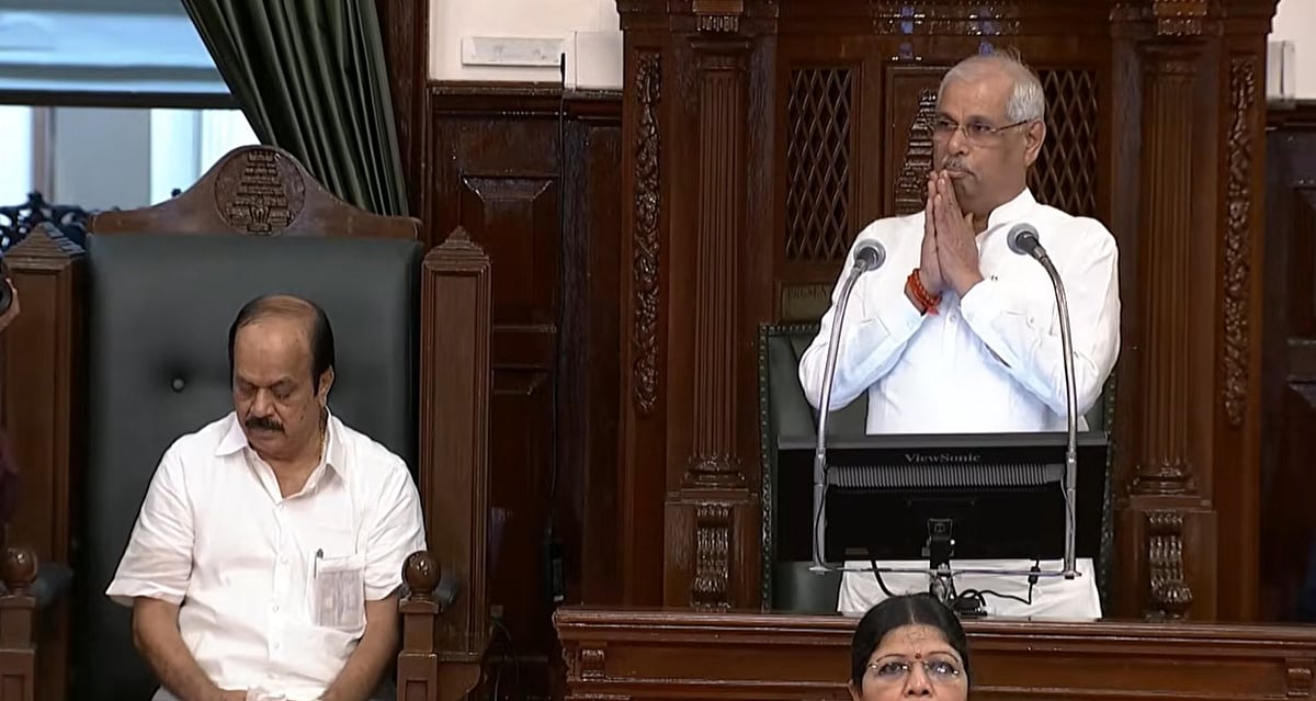தமிழ்நாடு சட்டமன்றத்தில் அர்லேகர்