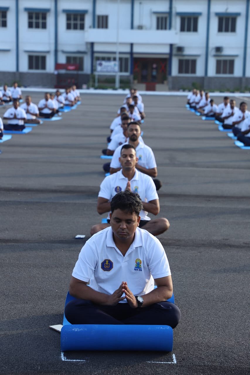 சென்னை - யோகா தின நிகழ்வு