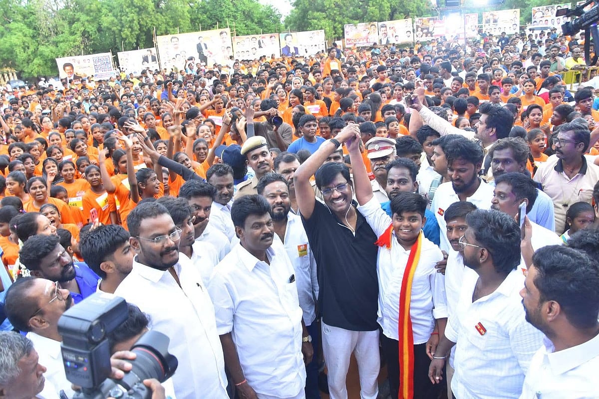 மதுரை மாரத்தான் போட்டி - அமைச்சர் விஸ்வநாதன்