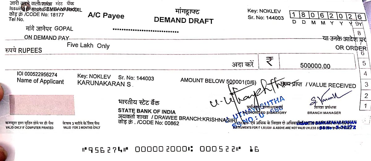 cheque