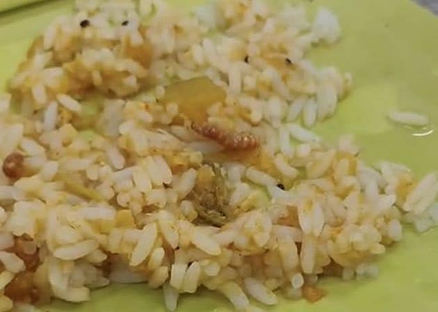 திருச்செந்தூர்: அன்னதானத்தில் வழங்கிய சாம்பாரில் புழு; பக்தர்கள் அதிர்ச்சி; வைரலான வீடியோ