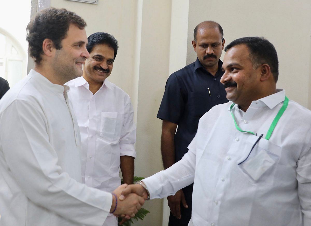 ராகுல் காந்தி - மாணிக்கம் தாக்கூர்