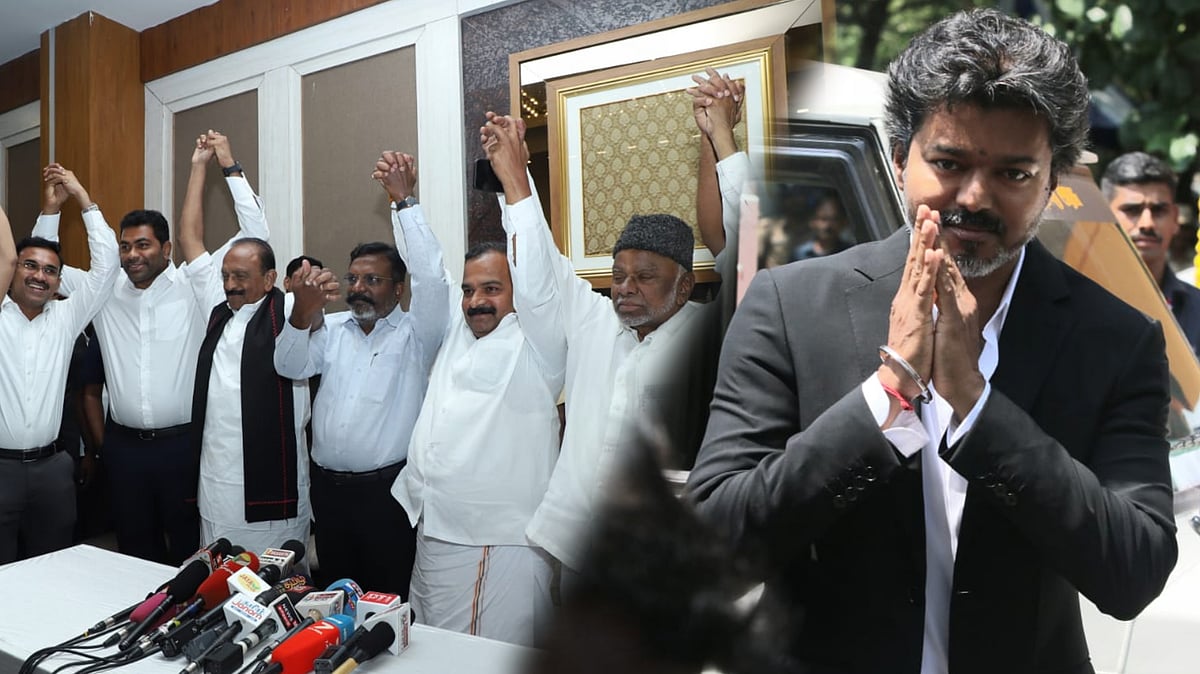 முதல்வர் விஜய்யின் மெகா ப்ளான்; பாராட்டிய வைகோ; முன்வைக்கப்பட்ட கோரிக்கை! - தோழமை கூட்ட ஹைலைட்ஸ்